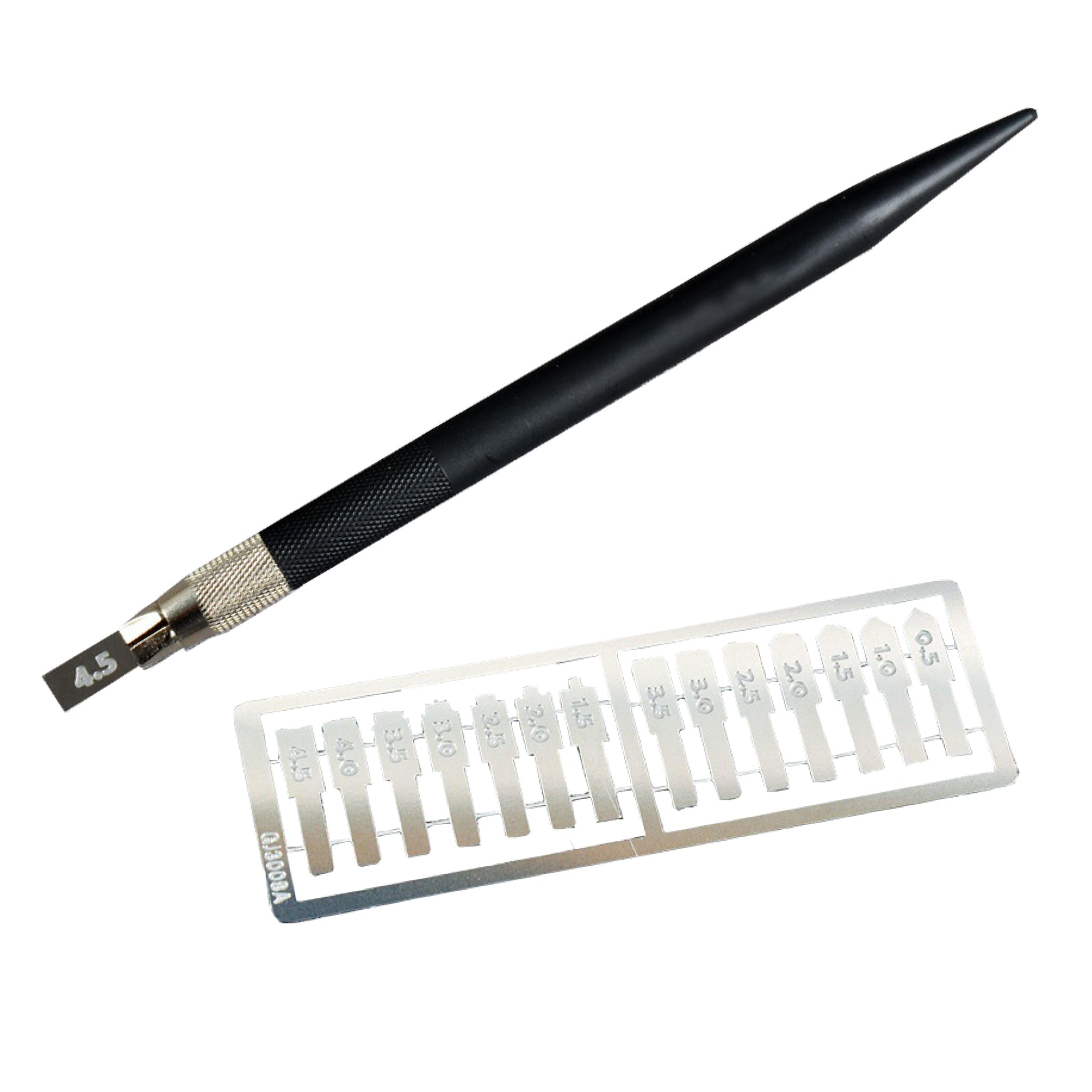 

Felimoa Plastic Model Spin Mold Round Carving Chisel with 14 Types of Blades and 1 Holder чёрный