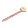 Bath Brush Long Handle Removable Brush Head Waterproof Comfortable Brush for Bathrom Pink