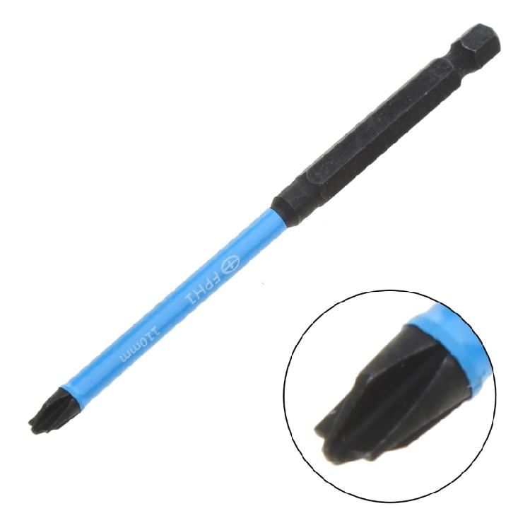 Cross Screwdriver Bits for Electrical Work Magnetic, Phosphating Black Finish
