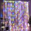 LED Curtain Bedroom Lights String Christmas Garland Fairy Lamp Festoon Wedding Home Halloween USB Garland Decoration Lighting