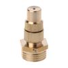 10pcs Garden Irrigation Brass Adjustable Spray Misting Nozzles Spray Head High Atomization Misting Nozzle for Greening
