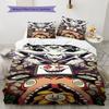 Deltarune Fierce Encounter Bedding Quilt Set Quilt Cover Pillowcase Home Decoration Birthday Gift (1 * Duvet Cover + 2 * Pillowcase, Without Core)