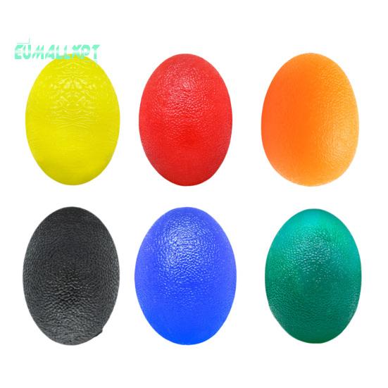 

6 шт. мячи для упражнений для рук в форме яйца - мягкие, гибкие, прочные, эргономичный дизайн, шарики для физиотерапии для укрепления рук 6pcs