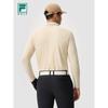 FILA Men's Long Sleeve Knitted Golf Polo Shirt