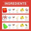 OceAura Christmas bath ball set, color bath ball, moisturizing, long-lasting fragrance, plant cleansing, holiday care 120g