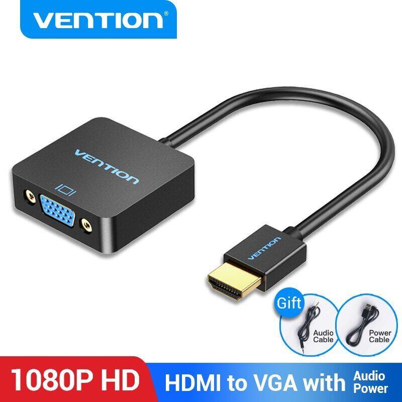 

Vention Адаптер HDMI-VGA Конвертер между мужчинами и женщинами 1080P VGA-HDMI