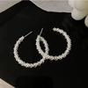 New Fashion Trend Unique Design Elegant Delicate Geometric Round Earrings For Women Jewelry Wedding Party Premium Gifts