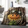 Plants Vs. Zombies Blanket Comfortable Great for Sofa Office Picnics for All Seasons Modern Unique Gift for Family and Friends Camping