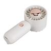 Hand Held Fan Outdoor Portable USB Rechargeable Small Pocket Desk Fan for Students White