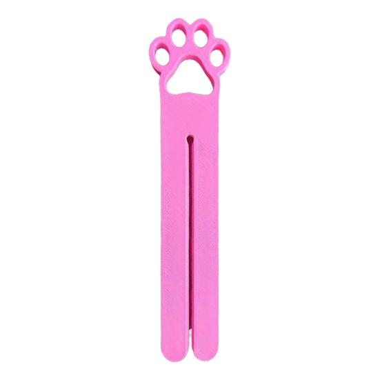 3D Printed Cat Paw Food Squeezer, Pet Tool with Open Design, Fits All Cat Food & Treat Bags, One-Piece Break-Resistant Craft, Compact Easy-Clean