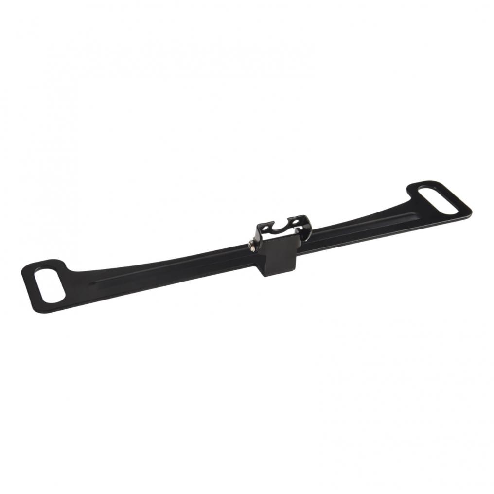 Cornice per targa auto nera Cornice per targa Telecamera posteriore in metallo