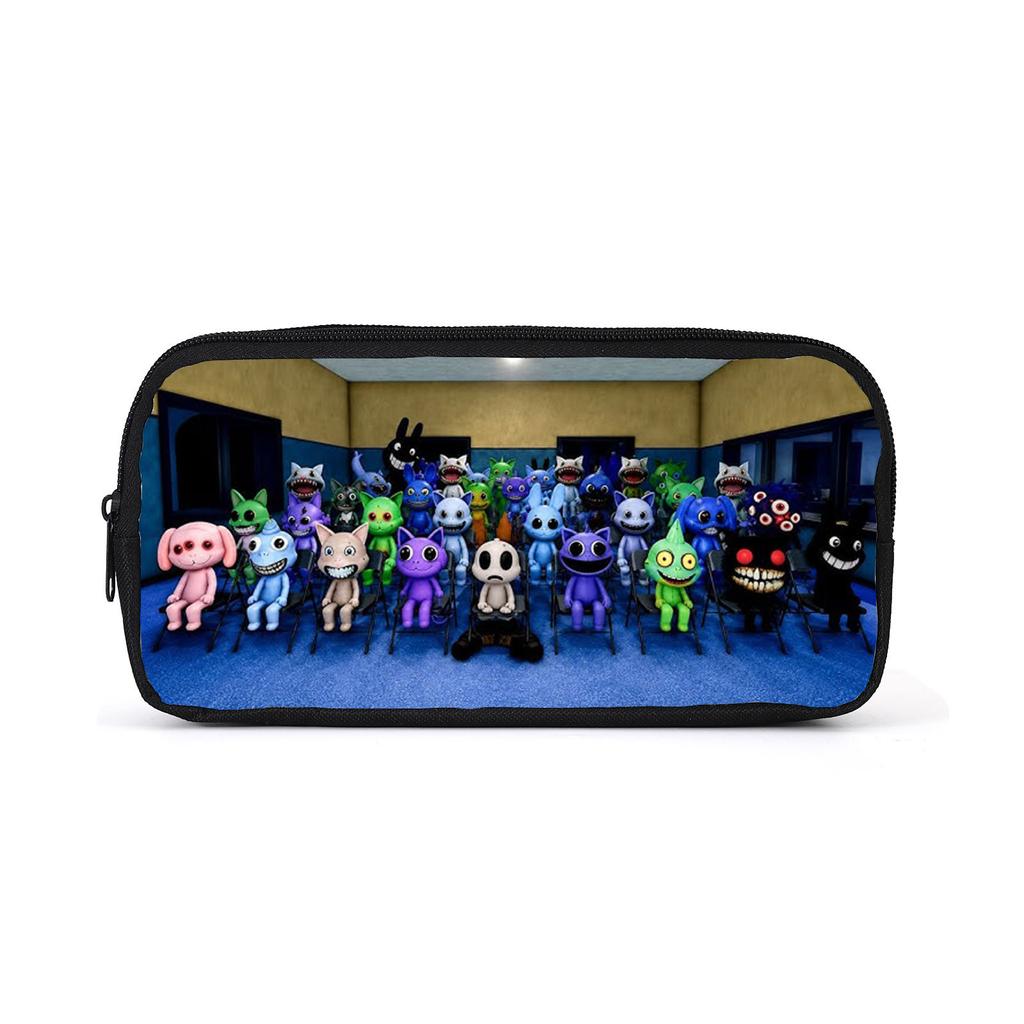 Animal Themed Pencil Case for Students - Pen Pouch for School Supplies