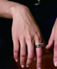Grasse Matinee Triple Bar Set Ring Silver