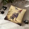 OOver the GGarden WWall Animation cushion cover Home Office Convenient Nordic Simplicity Hit With Zipper Cushion Cover
