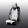 Cuscino per Sedile Auto in Seta di Ghiaccio Ventilato Confortevole Durevole Universale Quattro Stagioni Coprisedile Anteriore Singolo Diviso per Auto