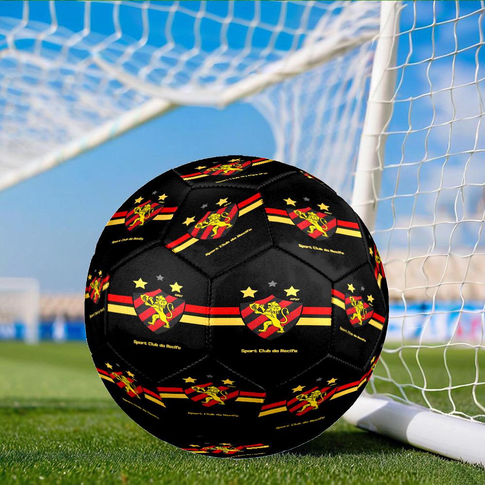 Vfb Fc Crest Printed Size 5 Soccer Balls, Anti-Slip, Protective Football, Outdoor Sport, a Unique Gift Suitable for Him/her, Birthday
