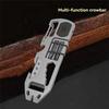 A96I-Multifunctional Ratchet Crowbar Multifunctional Tool Multipurpose Portable Crowbar Nail Remover Bottle Opener