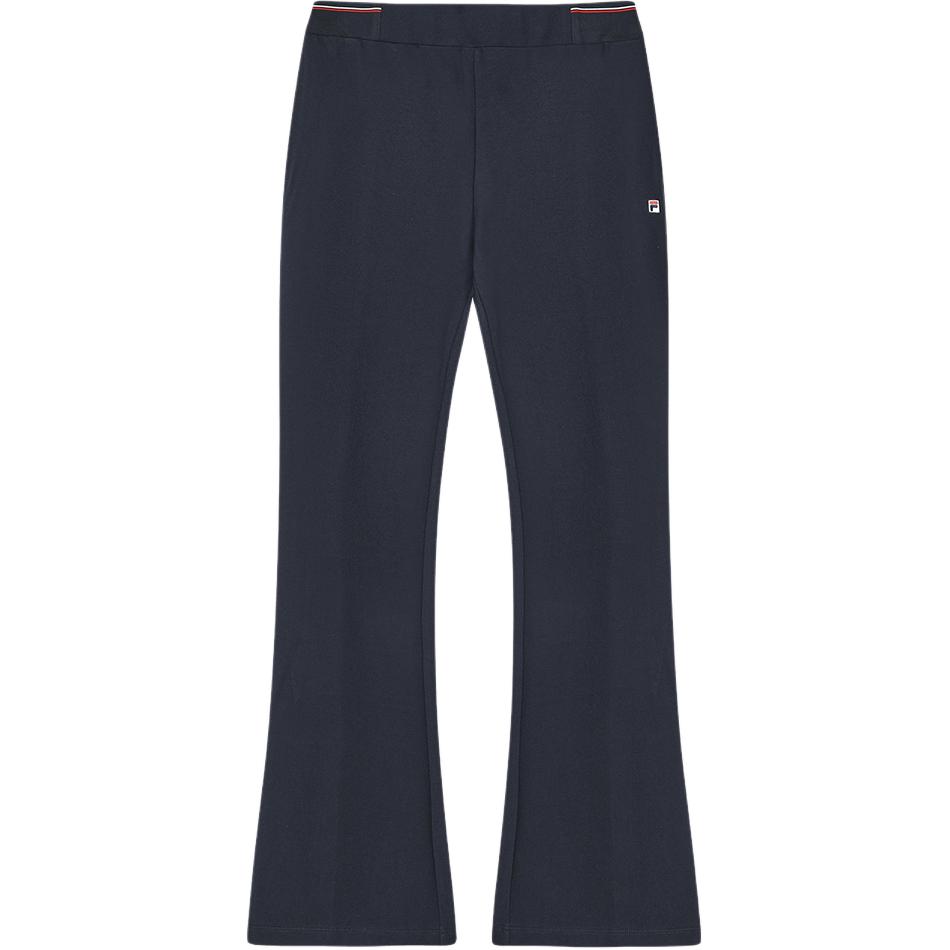 Fila New Fashion Simple Basic Flared Casual Pants Women Bottoms Legendary-Blue F11W411609F-NV