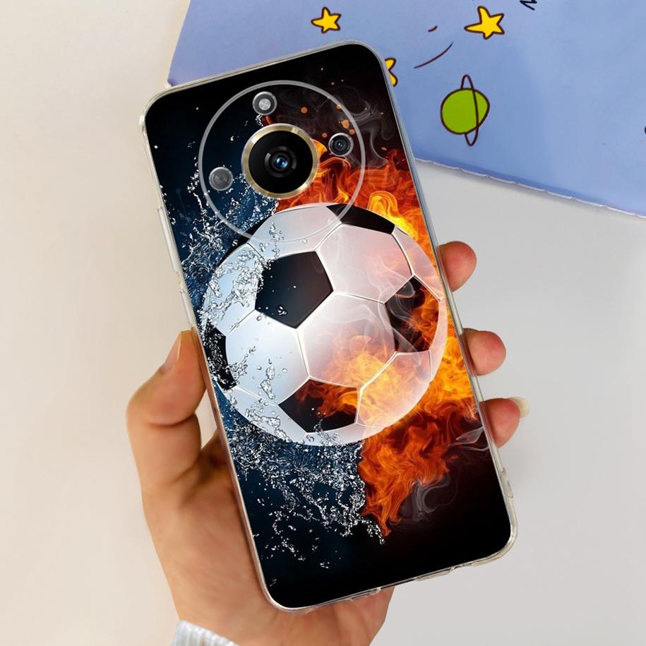 For Realme 11 Pro Plus Case RMX3740 RMX3741 Phone Cover Fashion Flower Butterfly Soft Silicone Funda For Realme 11 Pro 5G Bumper