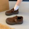 Schneestiefel mit dicker Sohle, Damen Fleece Warme Schuhe, Neue Damenschuhe, Baumwollschuhe