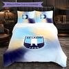 Lazio FC Themed Bedding 3Pcs Duvet Cover Set Decorative Bed Linen For Teen Room Home Decoration