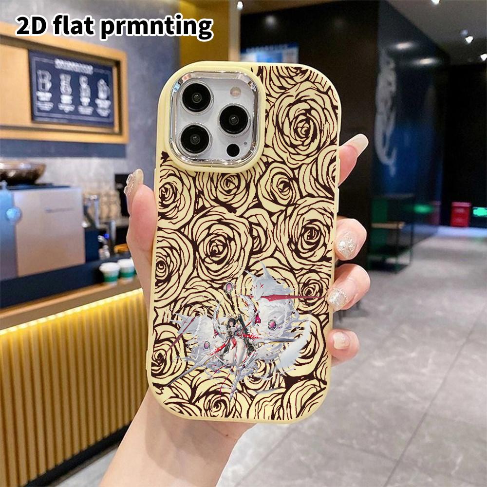 Phone Case: 2D Flat Design Suitable for iPhone 18 17 16 15 14 13 Pro Protective Case, Couple Style, Delicate and Gorgeous, Christmas and Halloween Gif