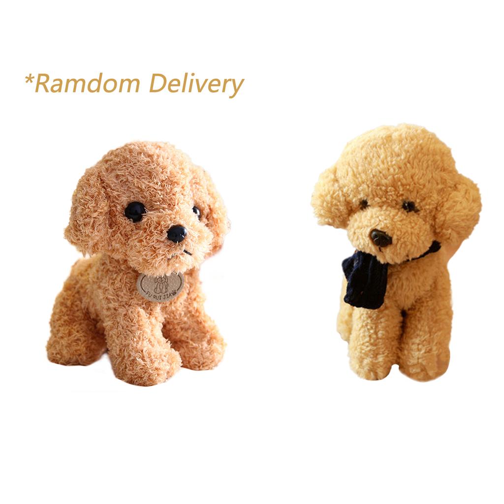 Curly Hair Dog Plush Toy, Soft Stuffed Animal Puppy Doll, Cute   Gift For Kids, Plush Dog for Children