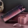 Gradation Keycaps Cartoon 133 Keys PBT Keycap Mechanical Keyboards Caps for 6.25U Keyboards Gaming Accessories
