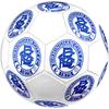 Pallone da calcioBirmingham logo stampato Taglia 5, Cucito a macchina in PVC, Resistente e ad alto rimbalzo, Adatto a tutte le età, Merchandising per tifosi, per partite e uso all'aperto.