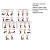 4 Stück Ganzkörper-Hantel-Trainingsplan 4-Wochen-Progressiver Trainingsleitfaden Schritt für Schritt