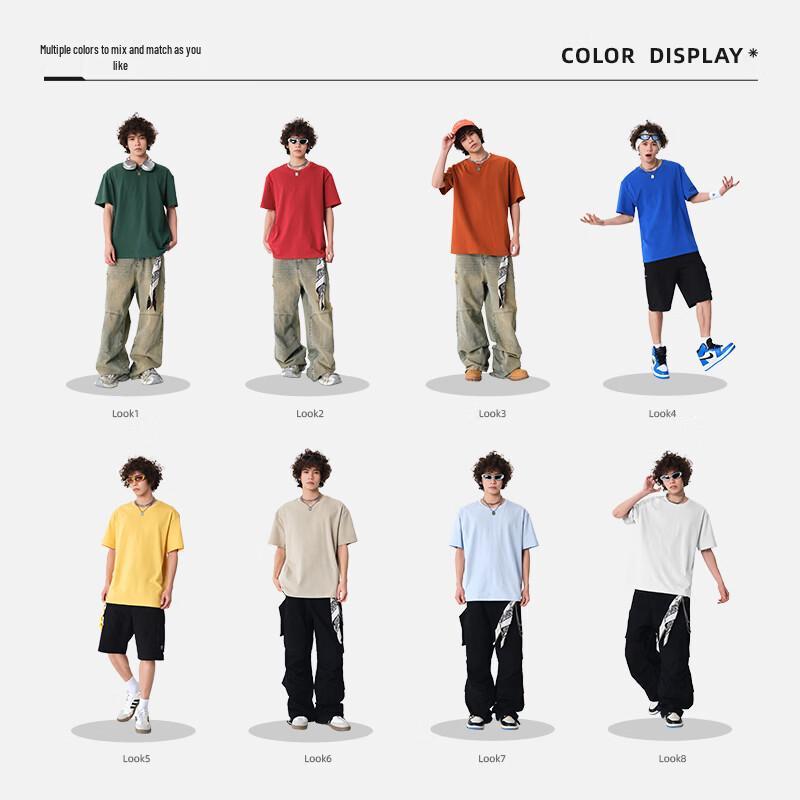 Warrior Camiseta de Algodón Pesado para Hombre MHL con Gráfico de Cachorro