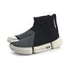 Li Ning Fabric Suede High-Top Retro Basketball Shoes Men sneakers Black Gray White AGBP031-1