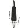 Oxford Cloth Seat Side Storage Bag Lightweight Convenient Car Seat Storage Bag with Mesh Pocket Hanging Car Seat Side Organizer
