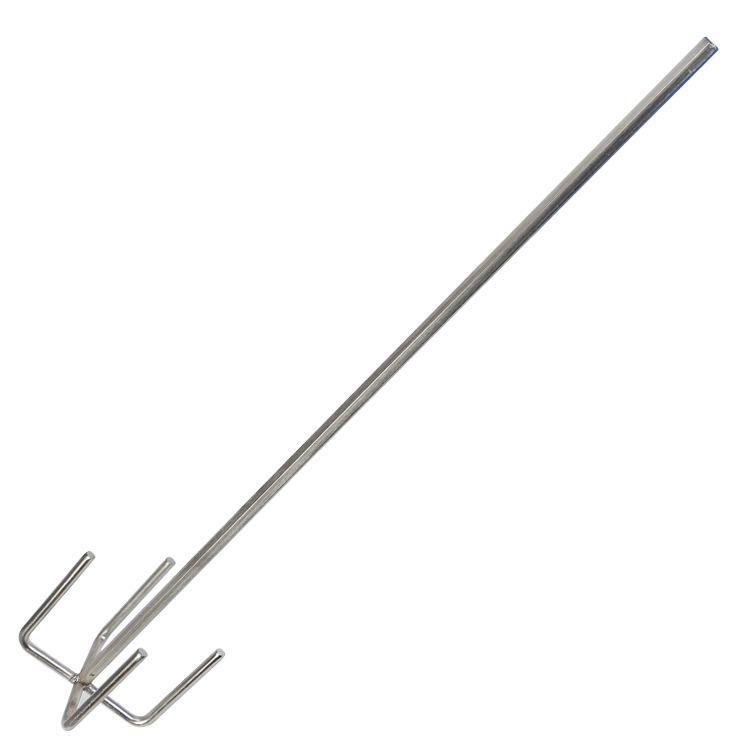 S-Type Spiral Mixing Rod for Drill - 304 Stainless Steel