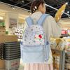 Schoolbag New Cute Female Junior High School Student Backpack Korean Backpack Elementary School Student Large Capacity School Bag Female Versatile