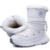 Snow Boots for Women Waterproof Anti Slip Warm and Thick Midsole Boots Suitable for -19 ° To -37 °