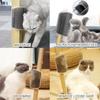Massage-Katzenbürste für Haustiere, Eckenkratzer, Haarentfernung, Beauty Clean-Eckenbürste, abnehmbarer Kratzkamm für Kätzchen und Katzen