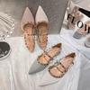 Fashion Women Shoes Rivet Sandals Girl Beautiful Hollow Out Pumps Casual Flat Casual Shoes