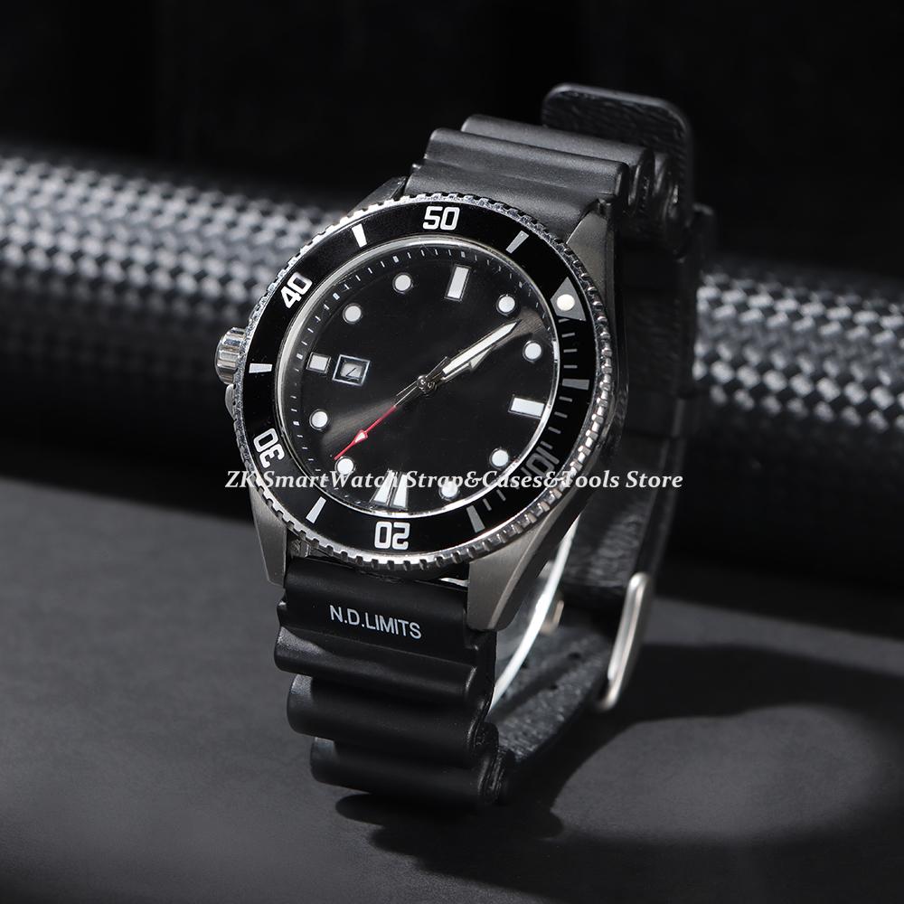 Rubber Watch Strap 20mm 22mm 24mm ND Limits Diver Sport Watchband for Seiko for Citizen for Promaster for Water Ghost Bracelet