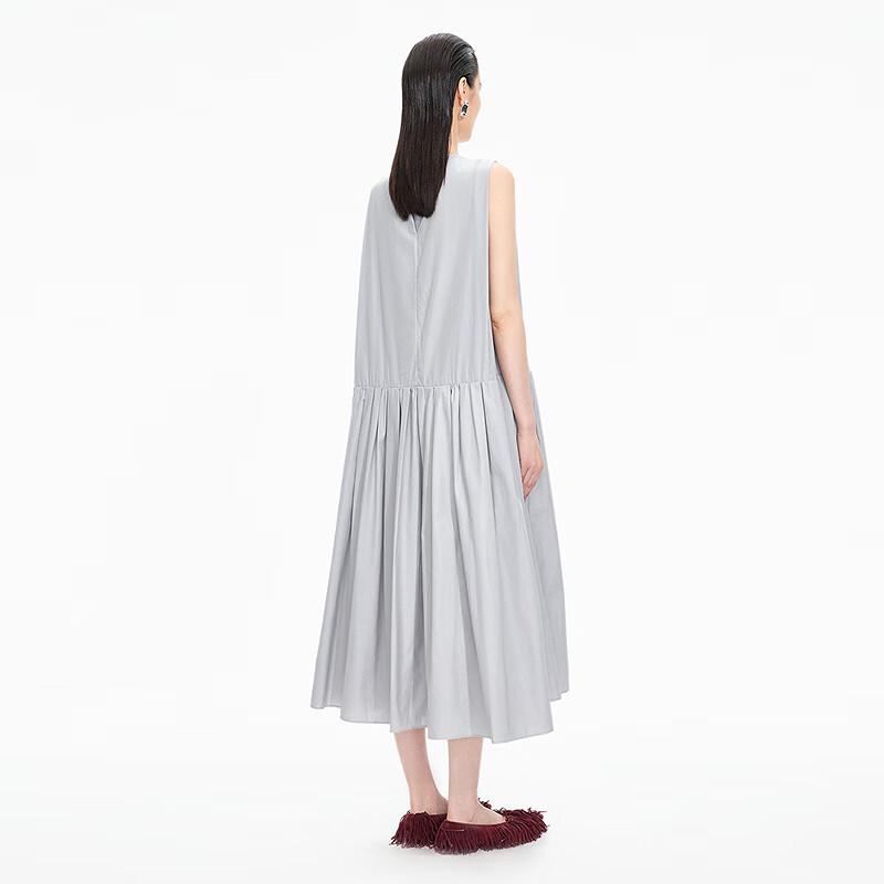 JNBY Women's Sleeveless Cotton H-Line Dress