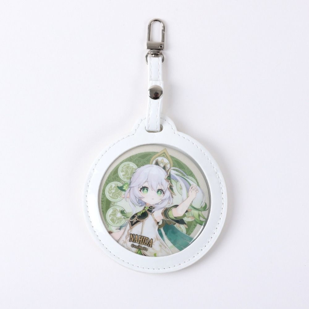 PU Badge Storage Bag Badge Display Single Badge Itabag Creative Transparent Round Bag  Children