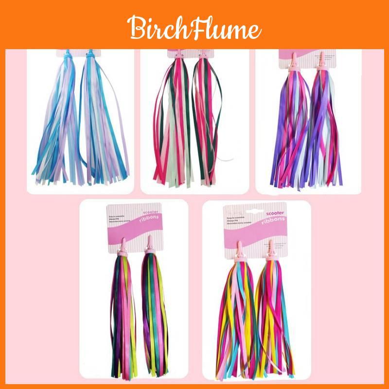 Children Skateboard Accessories With Colorful Ribbons And Bell For Safety And Decor