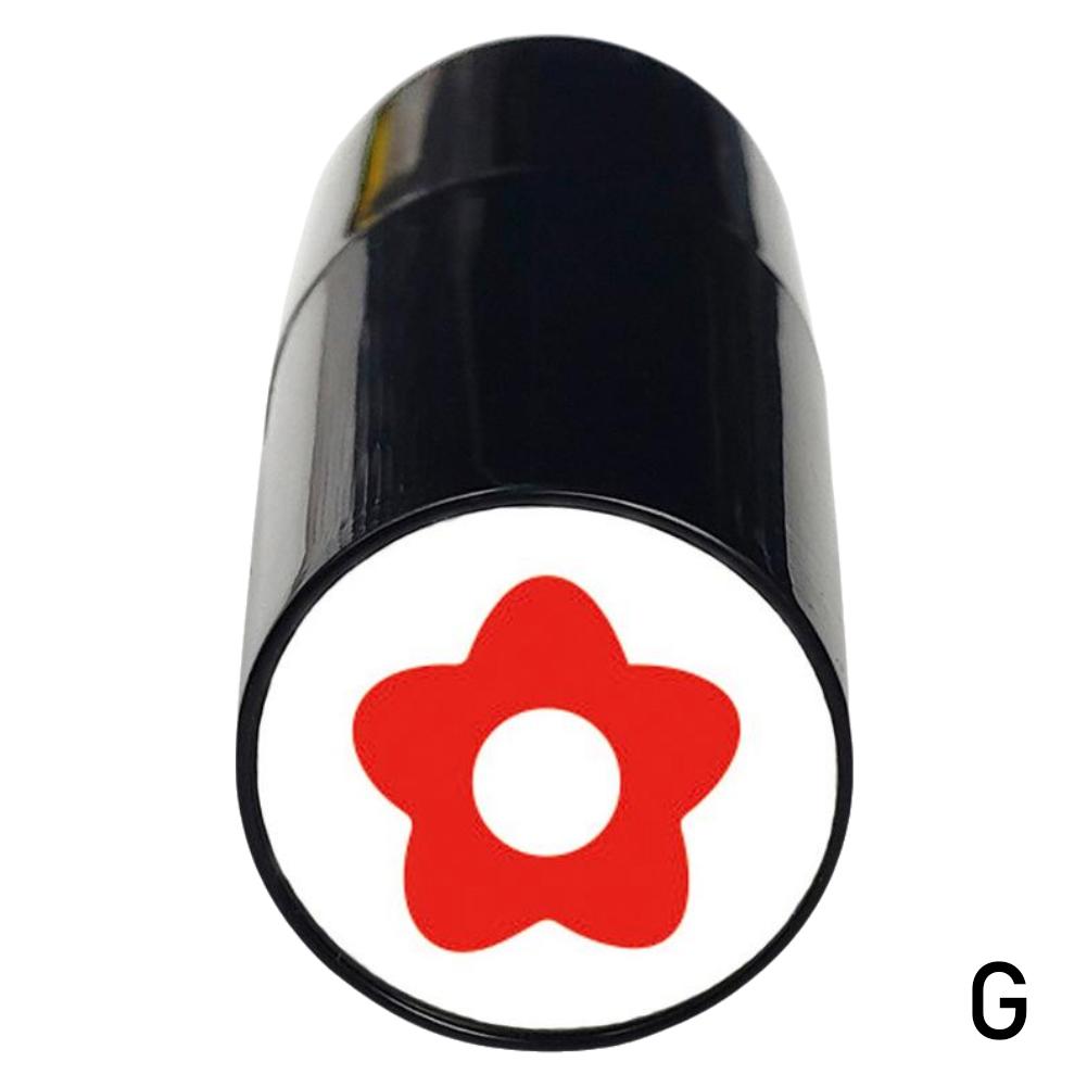 1 Pz Timbro Marcatore per Palline da Golf Asciugatura Rapida Impressione Durevole Lunga Durata Vari Modelli Accessori da Golf in Plastica
