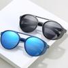 Vintage Steampunk Sunglasses Men Women Fashion Designer Round Goggles Classic Black Driving Sun Glasses