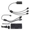 RGB Konverter 5V auf 12V RGB Transfer Hub 3pin auf 4pin ARGB Licht Lüfter Adapter Sata Stecker Für RGB Lüfter MSI