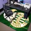 Ferencvaros TC Football Club Rug Game Carpet, Floor Mat for Bedroom Living Room Entryway Rug, Home Decor Idea Gift for Christmas Birthday