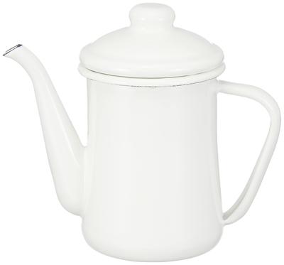 Kaffeefilterkanne 0,6L Emaille Blanc Kitchen Weiß HB-3680