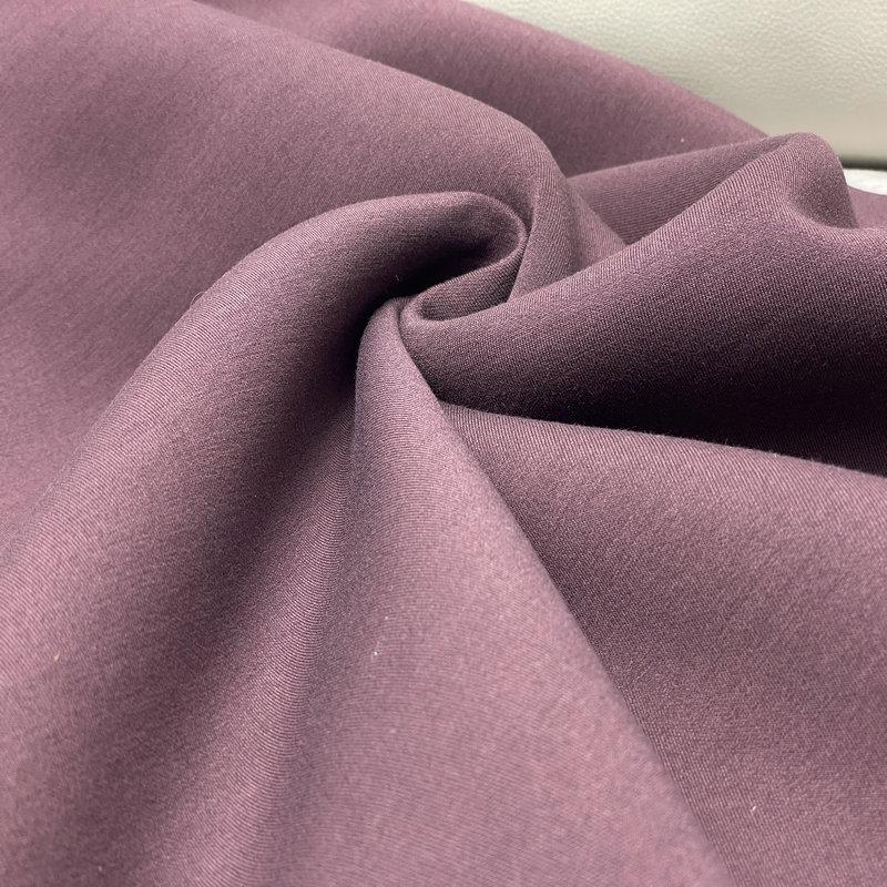Double-Sided TR Interwoven Air Layer Cotton Elastic Sweatshirt Knit Fabric with Fishing Line