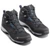 DECATHLON Rubber MH100 Fashion Mountain Abrasion Resistant Grip Breathable Waterproof Medium Top Trekking Shoes Men's Black