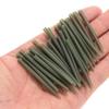 50pcs 54mm Anti Tangle Rubber Sleeves Connect with Fishing Hook Carp Coarse Fishing Accessories